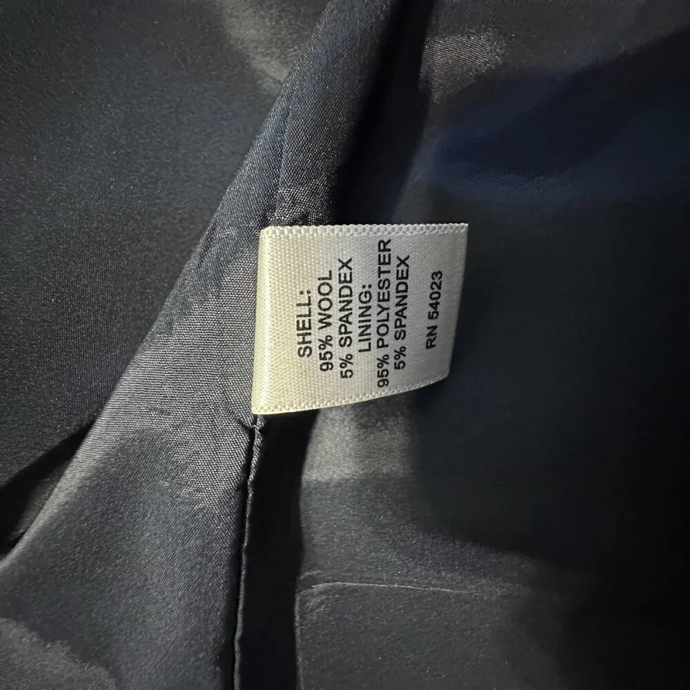 Banana Republic Navy Blue Suit Skirt Size 12